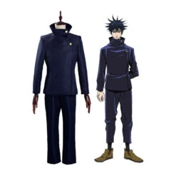 Anime Jujutsu Kaisen Megumi Fushiguro Outfits Cosplay Costume