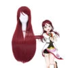 Anime LoveLive!Sunshine!! Sakurauchi Riko Long Wine Red Cosplay Wigs -Cosplay 0 0b587b46 e2df 45d8 a459 2664b8986e07