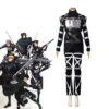 Attack On Titan 4 The Final Season Rivaille Superhero Outfit Shingeki No Kyojin Team Armour Uniform Halloween Cosplay Costumes