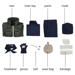 Anime Naruto Sixth Hokage Kakashi Hatake Outfits Cosplay Costume -Cosplay 0bd79d3118bdb9bb8dda85fad7e7fb84