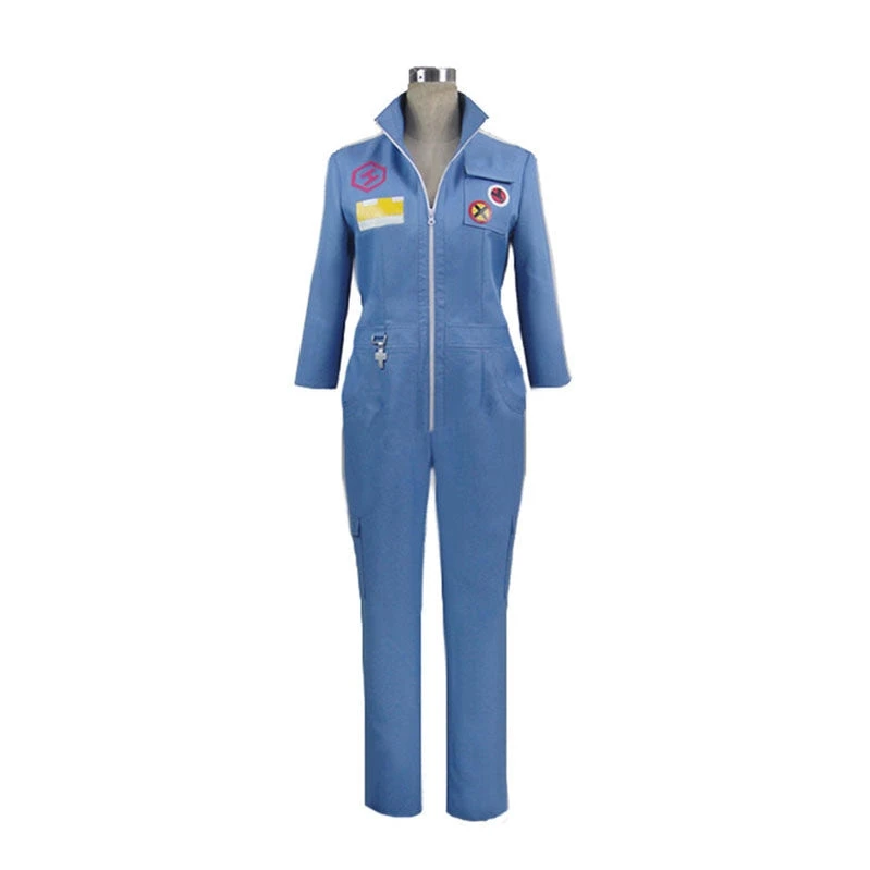 Anime Danganronpa 2: Goodbye Despair Kazuichi Souda Blue Uniform Cosplay Costumes 4 Anime Danganronpa 2: Goodbye Despair Kazuichi Souda Blue Uniform Cosplay Costumes - Image 2