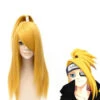 Anime Naruto Deidara Long Yellow Cosplay Wigs -Cosplay 1.1 1
