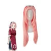 Anime Naruto Haruno Sakura Long Pink Cosplay Wigs -Cosplay 1.1