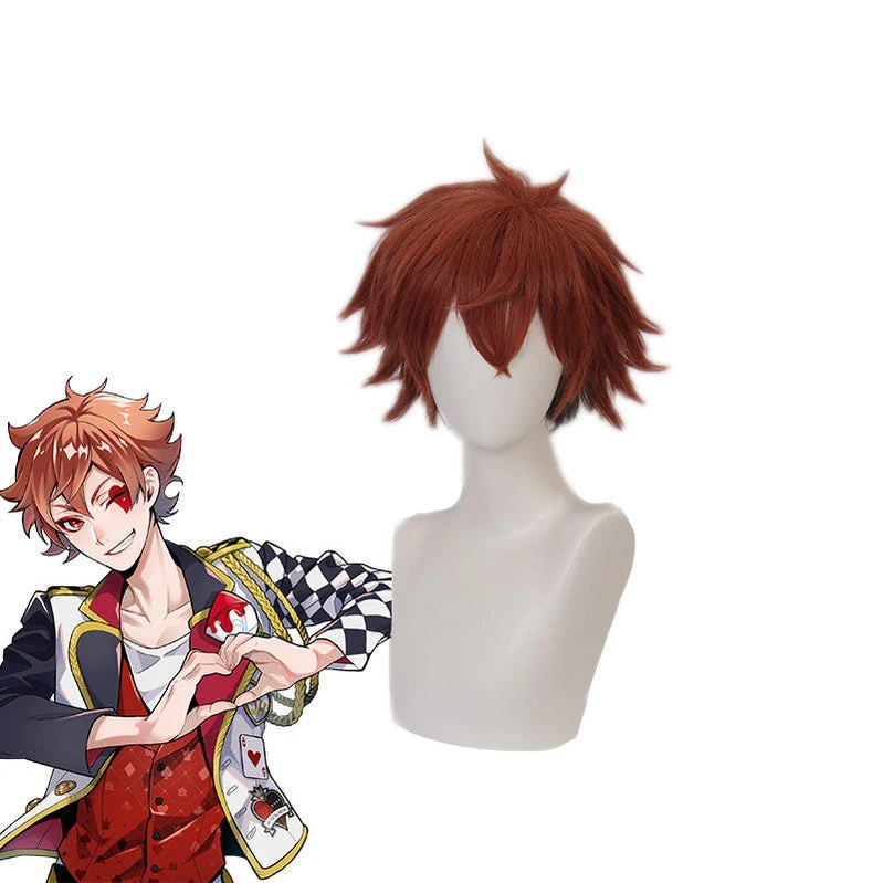 Game Twisted-Wonderland Ace Trappola Cosplay Wigs 3 Game Twisted-Wonderland Ace Trappola Cosplay Wigs