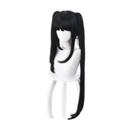 Anime Date A Live Kurumi Tokisaki Long Black Cosplay Wigs -Cosplay 10163631016 1251689313