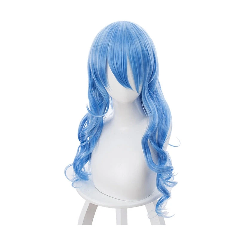 Anime Date A Live Yoshino Himekawa Long Blue Wavy Cosplay Wigs 4 Anime Date A Live Yoshino Himekawa Long Blue Wavy Cosplay Wigs - Image 2