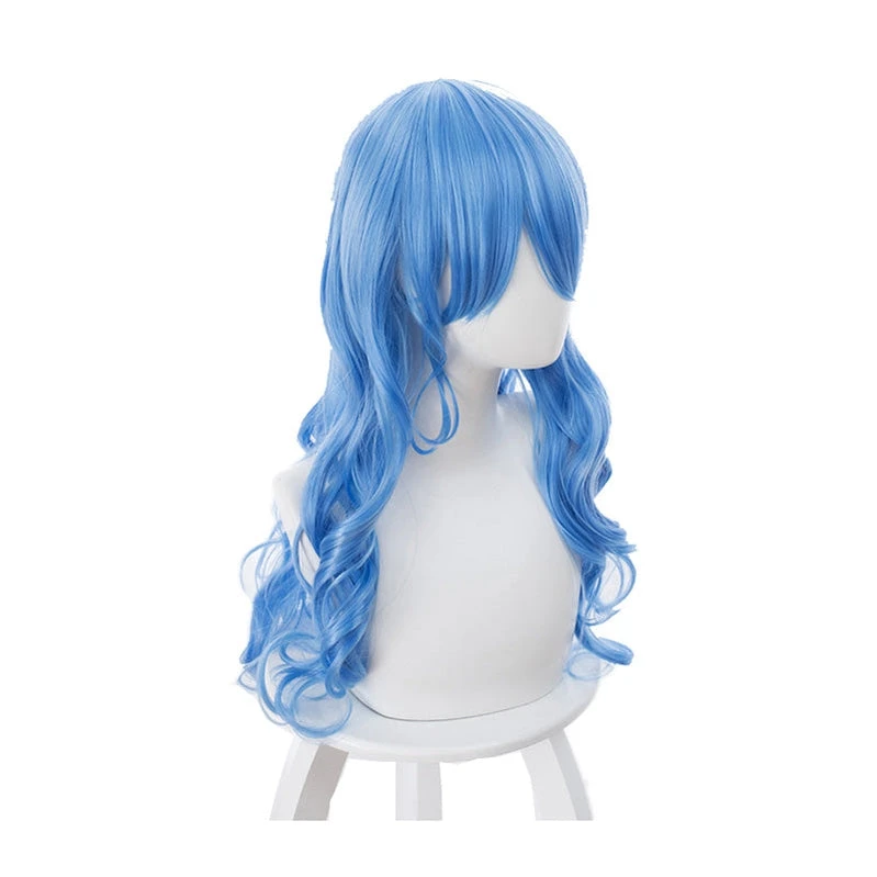 Anime Date A Live Yoshino Himekawa Long Blue Wavy Cosplay Wigs 5 Anime Date A Live Yoshino Himekawa Long Blue Wavy Cosplay Wigs - Image 3