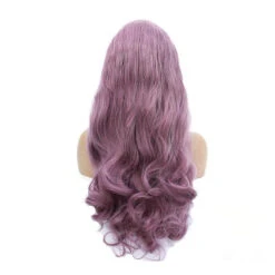 Multi-size Women Lace Front Wigs Long Curly Mixed Purple Cosplay Wigs -Cosplay 10469678674 729774117