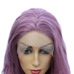 Multi-size Women Lace Front Wigs Long Curly Mixed Purple Cosplay Wigs -Cosplay 10469699227 729774117