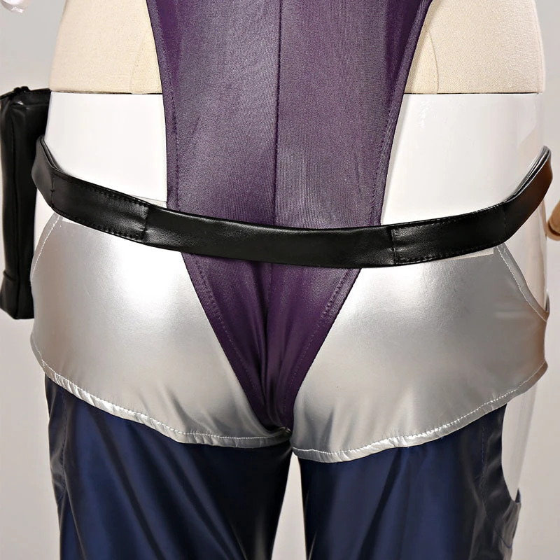 Game Cyberpunk: Edgerunners Lucyna Kushinada Purple Cosplay Costumes 11 Game Cyberpunk: Edgerunners Lucyna Kushinada Purple Cosplay Costumes - Image 9