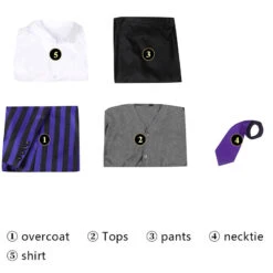 The Addams Family Wednesday Eugene Otinger Nevermore Academy Uniform Cosplay Costumes -Cosplay 10 5873483d b11d 4e4b 9725 bddc66e94e66