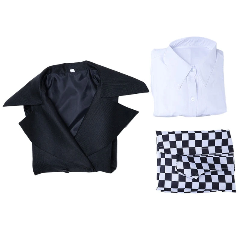 The Addams Family Wednesday Addams School Uniform Cosplay Costumes 8 The Addams Family Wednesday Addams School Uniform Cosplay Costumes - Image 6