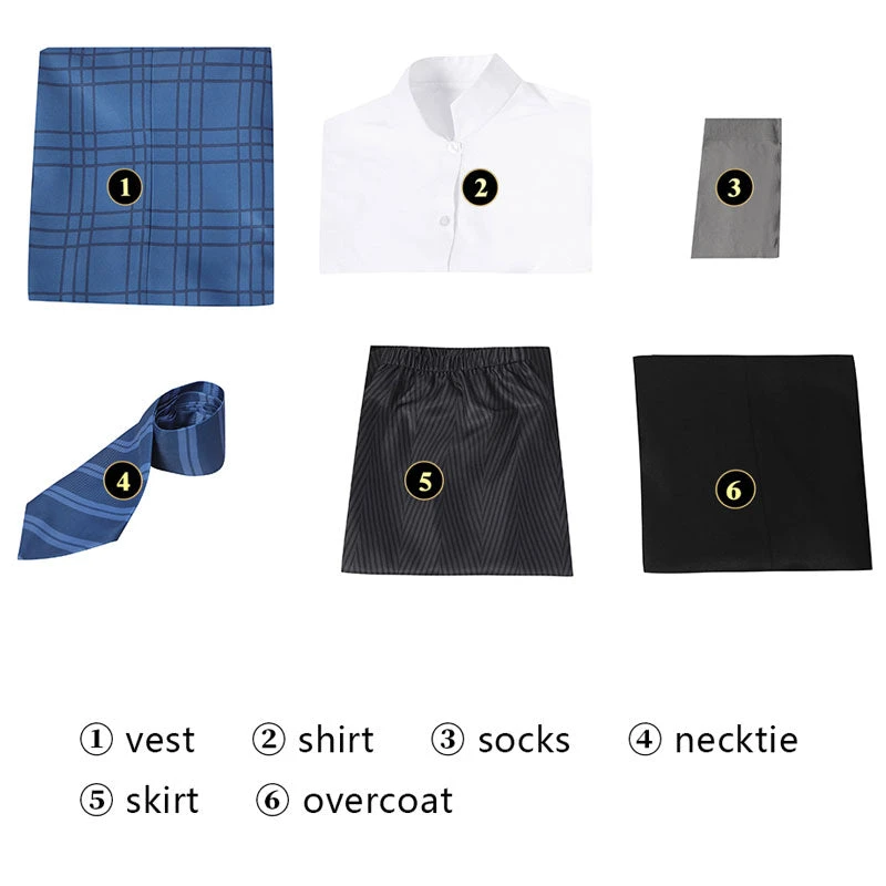 Harry Potter Ravenclaw Uniform Cosplay Costumes 6 Harry Potter Ravenclaw Uniform Cosplay Costumes - Image 4