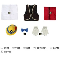 Pinocchio Pinocchio Kids Cosplay Costumes -Cosplay 11 4850dbc9 f4eb 4c72 9f34 e8f1af596a95
