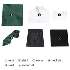 Harry Potter Slytherin Uniform Cosplay Costumes -Cosplay 11 f8311bd5 8069 48b4 a697 b27f59e4dce9