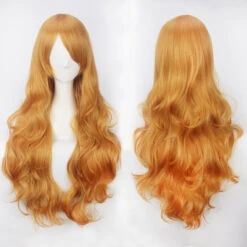 Women Wavy Sweet 80cm Long Yellow Blonde Orange Lolita Fashion Wigs With Bangs 10 Women Wavy Sweet 80cm Long Yellow Blonde Orange Lolita Fashion Wigs With Bangs -Cosplay 15 1fee7cfd b1ed 4f33 8ed9 4ceb5eee486e
