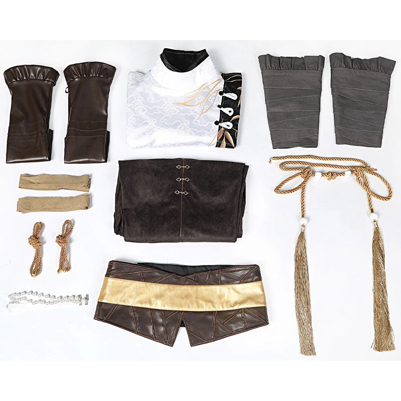 Game Naraka Bladepoint Wuchen Fullset Cosplay Costumes 6 Game Naraka Bladepoint Wuchen Fullset Cosplay Costumes - Image 4