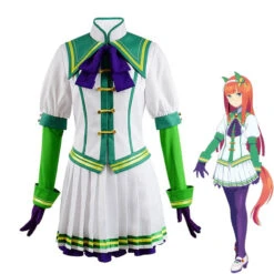 Uma Musume Pretty Derby Silence Suzuka School Uniform Cosplay Costumes
