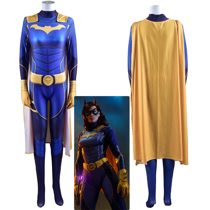 Batman Gotham Knight Batgirl Jumpsuit Cosplay Costumes 3 Batman Gotham Knight Batgirl Jumpsuit Cosplay Costumes