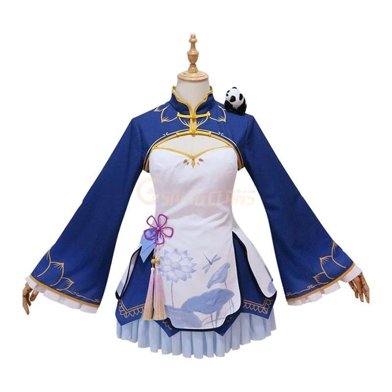 Anime Re:Zero Starting Life In Another World Rem And Ram Chinoiserie Cosplay Costume 4 Anime Re:Zero Starting Life In Another World Rem And Ram Chinoiserie Cosplay Costume - Image 2