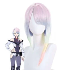 Game Cyberpunk: Edgerunners Lucyna Kushinada Cosplay Wigs