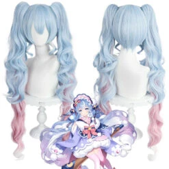 Vocaloid Hatsune Miku Snow Miku 2023 Cosplay Wig