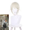 Game Identity V Edgar Valden Golden Ratio Milky White Cosplay Wigs