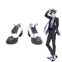 Game Twisted-Wonderland Floyd Leech Cosplay Shoes