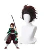Anime Demon Slayer Kimetsu No Yaiba Tanjirou Kamado Short Wine Red Men Cosplay Wigs -Cosplay 1 35845dbb ffd7 41de be25 90d1e1567c62