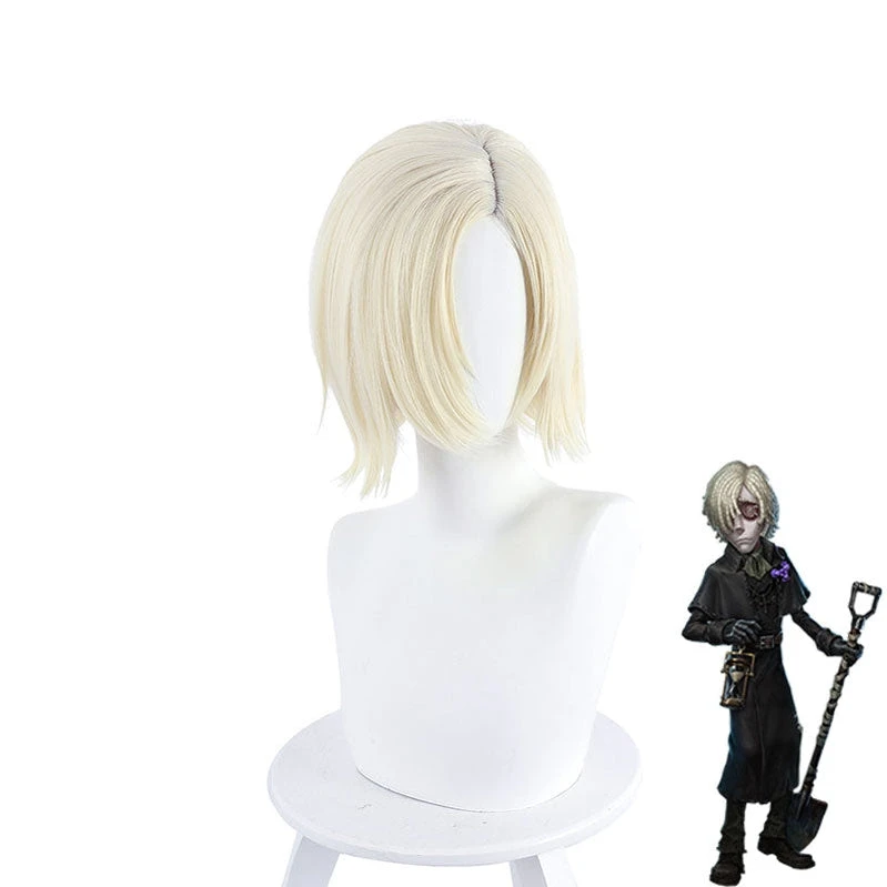 Game Identity V Grave Keeper Andrew Kreiss Short Cosplay Wigs 3 Game Identity V Grave Keeper Andrew Kreiss Short Cosplay Wigs