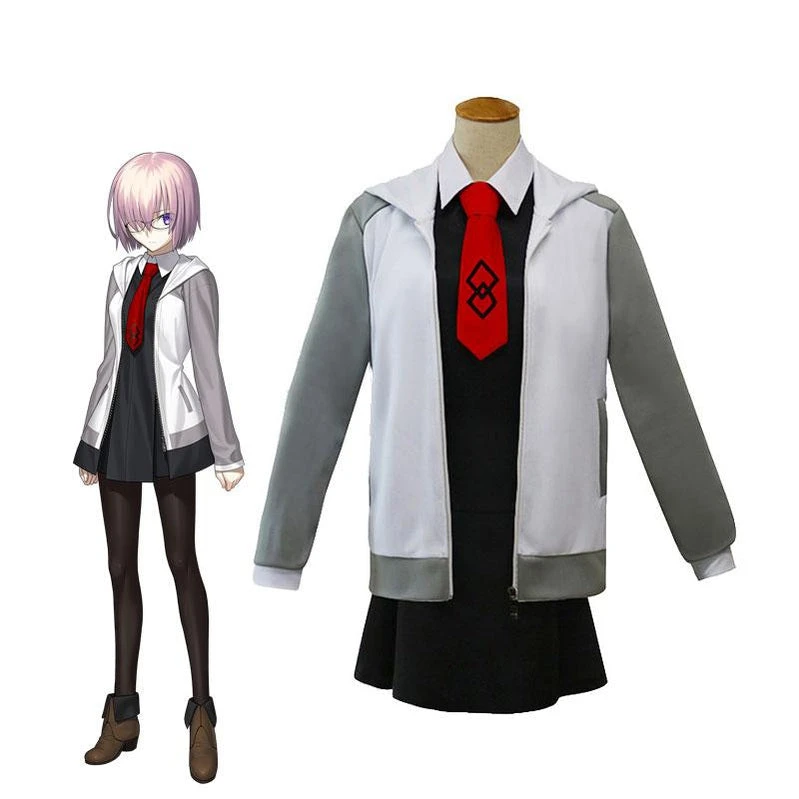 FGO / Fate Grand Order Mash Kyrielight Shielder Uniform Cosplay Costumes 3 FGO / Fate Grand Order Mash Kyrielight Shielder Uniform Cosplay Costumes
