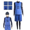 Anime Blue Lock Chigiri Hyoma Meguru Bachira Kunigami Rensuke Isagi Yoichi Cosplay Costumes