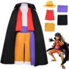 Anime One Piece The Island Of Ghosts Monkey D. Luffy Halloween Cosplay Costumes