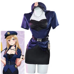 Anime My Dress-Up Darling Marin Kitagawa Police Dress Cosplay Costumes