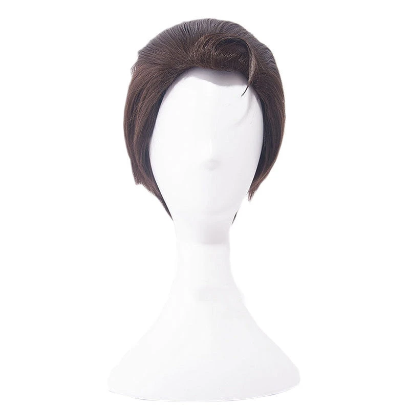 Game Detroit: Become Human Connor Short Brown Cosplay Wigs 3 Game Detroit: Become Human Connor Short Brown Cosplay Wigs