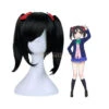 Anime LoveLive! Yazawa Nico Long Black Cosplay Wigs