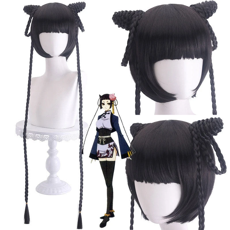 Anime Black Butler Ran-Mao Cosplay Wig 3 Anime Black Butler Ran-Mao Cosplay Wig