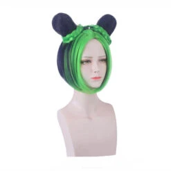 Anime JoJo's Bizarre Adventure Stone Ocean Jolyne Cujoh Mixed Dark Green Cosplay Wigs -Cosplay 1 6bc51053 9d2e 429b 89c6 bba35d561631