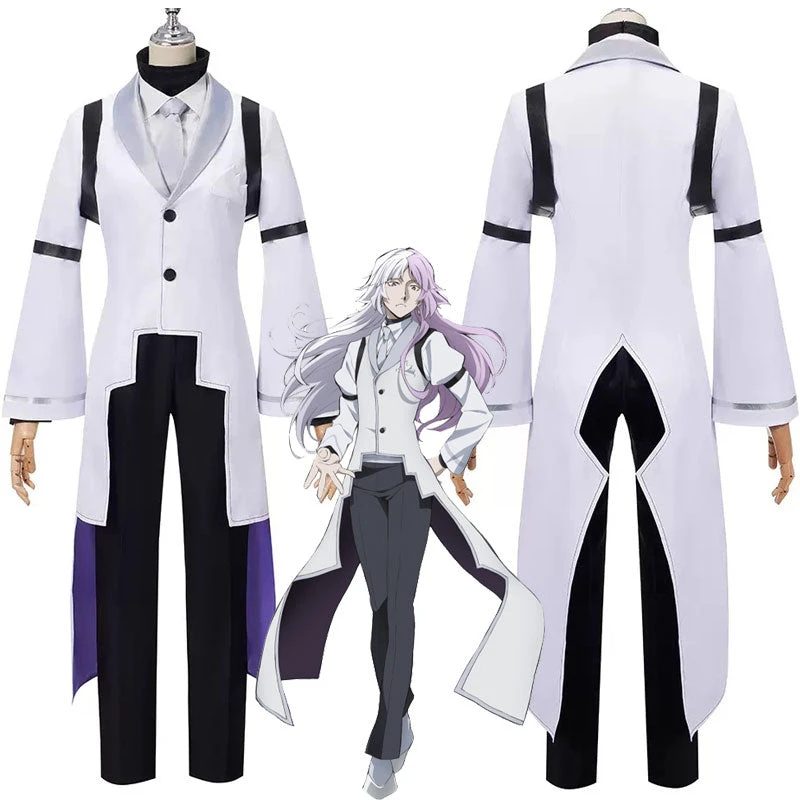 Anime Bungo Stray Dogs Sigma Cosplay Costumes 3 Anime Bungo Stray Dogs Sigma Cosplay Costumes