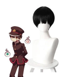 Anime Toilet Bound Hanako Kun Hanako Kun Cosplay Wig Black Short Wigs