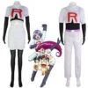 Anime Pokemon And Digimon Jessie James Uniform Cosplay Costumes