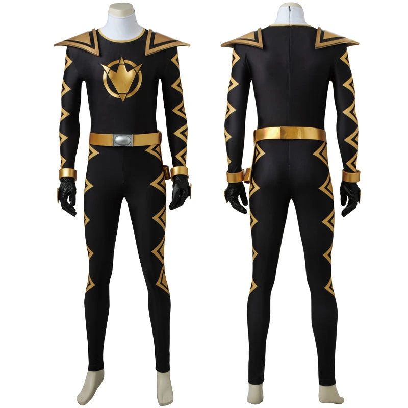 Mighty Morphin Power Rangers Asuka Abaranger Abare Black Cosplay Costumes 3 Mighty Morphin Power Rangers Asuka Abaranger Abare Black Cosplay Costumes