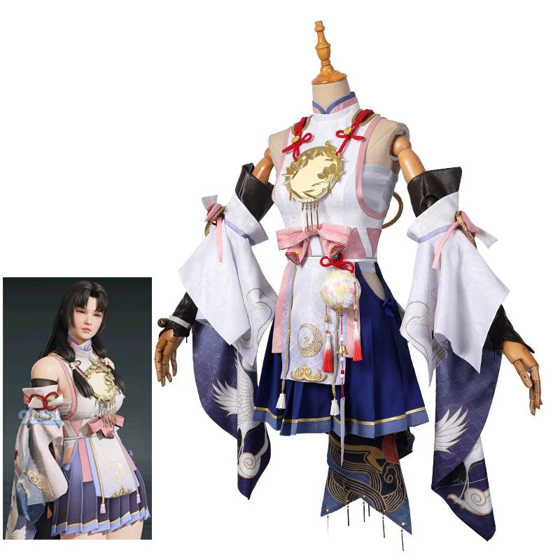 Game Naraka: Bladepoint Kurumi Wings Of Aosagibi Cosplay Costumes 3 Game Naraka: Bladepoint Kurumi Wings Of Aosagibi Cosplay Costumes