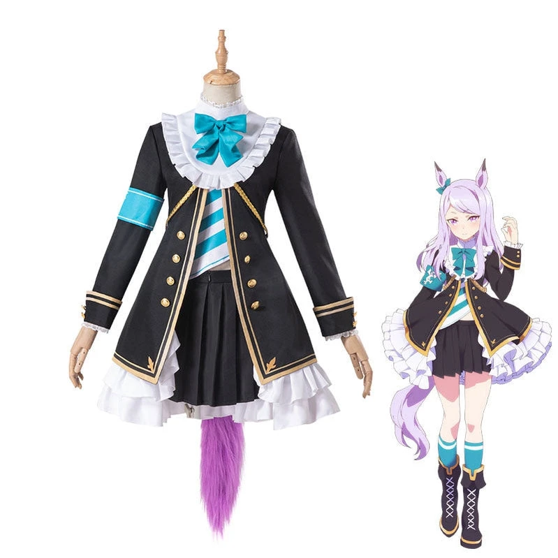 Game Uma Musume Pretty Derby Mejiro McQueen Uniform Cosplay Costumes 3 Game Uma Musume Pretty Derby Mejiro McQueen Uniform Cosplay Costumes