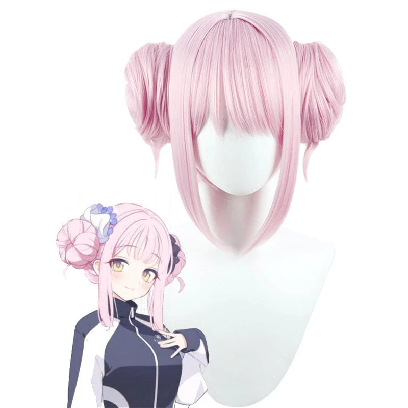 Game Blue Archive Misono Mika Short Cosplay Wigs 3 Game Blue Archive Misono Mika Short Cosplay Wigs