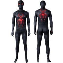 Spider-Man Dark Suit Jumpsuit Cosplay Costumes