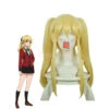 Anime Kakegurui Meari Saotome Mary Saotome Blonde Double Ponytail Synthetic Cosplay Wig -Cosplay 1 c63d62a9 9ef7 4dc8 961f 1b52ff8b58f7