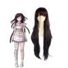 Anime Danganronpa 2: Goodbye Despair Mikan Tsumiki 100cm Long Black Purple Cosplay Wigs -Cosplay 1 c776d2a9 adba 4f29 a718 552506dcefbb