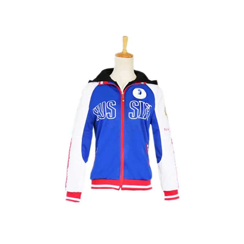 Anime Yuri On Ice Yuri Plisetsky Jacket Suit Cosplay Costume 5 Anime Yuri On Ice Yuri Plisetsky Jacket Suit Cosplay Costume - Image 3