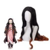Demon Slayer Kimetsu No Yaiba Nezuko Kamado Cosplay Wigs